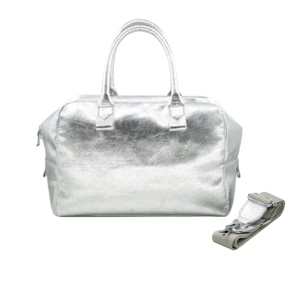 Silver Vegan Woman’s Handbag